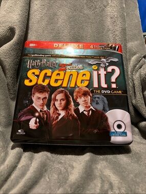 Harry Potter Scene It? 2nd Edition DVD Game - Black/Red